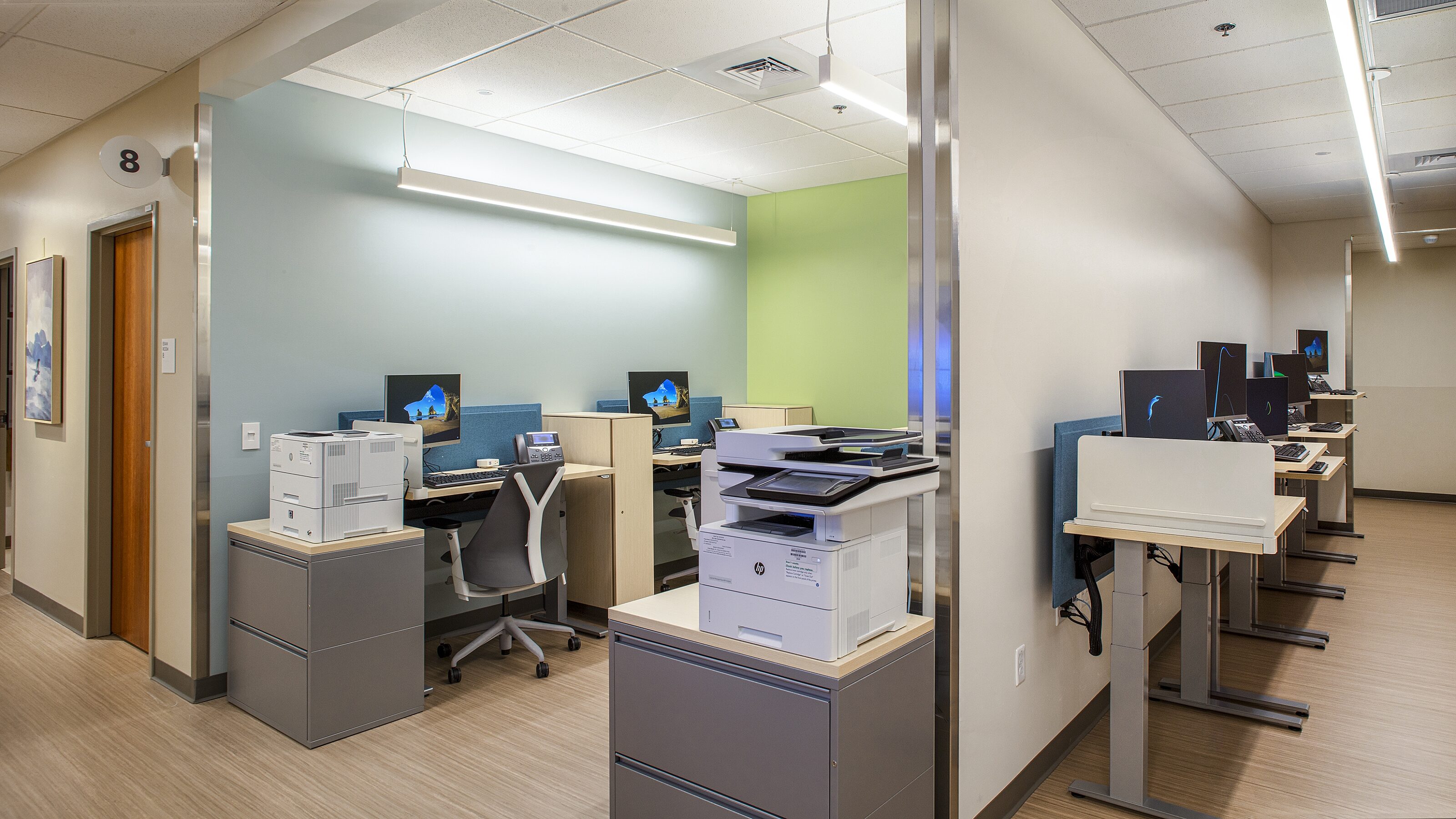 Work areas